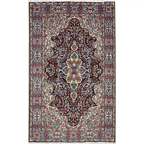 Tappeto Kerman Blu 241×143
