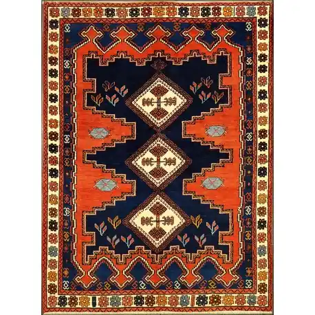 Tappeto persiano Sirjan cm218x158