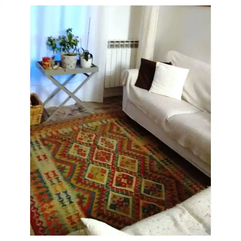 Tappeto Kilim Maimano dorato156x99