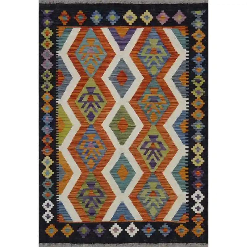Tappeto Kilim Fondo Letto 148×102