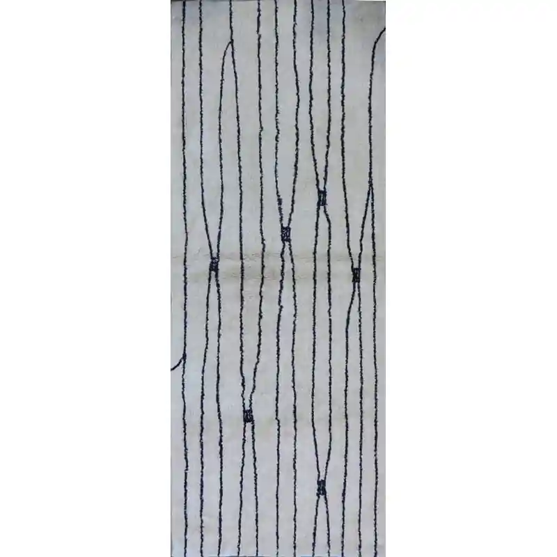 Tappeto Berbero in cotone naturale 200×80