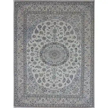 Tappeto Nain 6fili lana seta 300×200