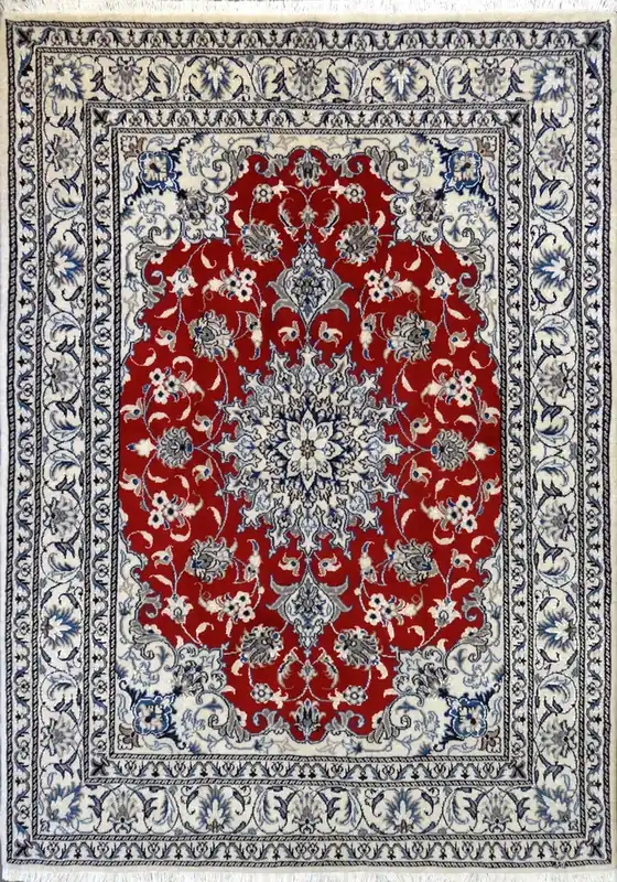 Tappeto Nain persiano 202×145
