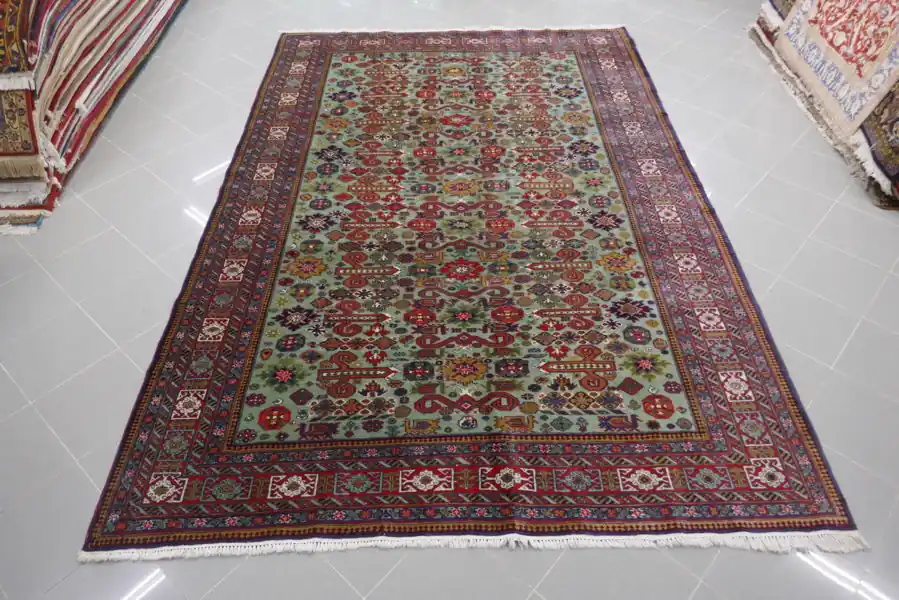 Tappeto Azarbaijan Shirvan Perepedil Caucaso 307×208-N.13669