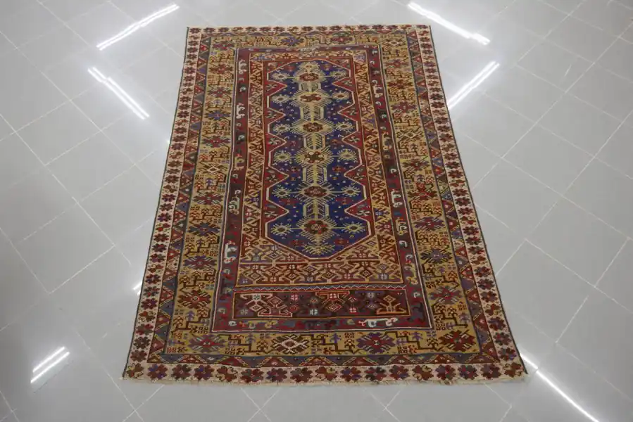 Antico Tappeto Turco Makrì 198×137-N.13315