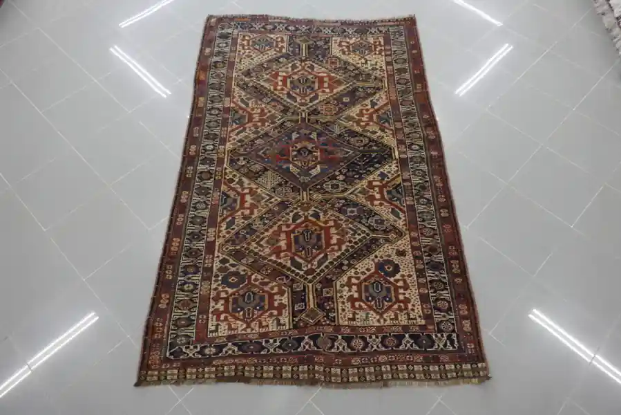 Tappeto Persiano Gashgai Antico 192×118-N.13512
