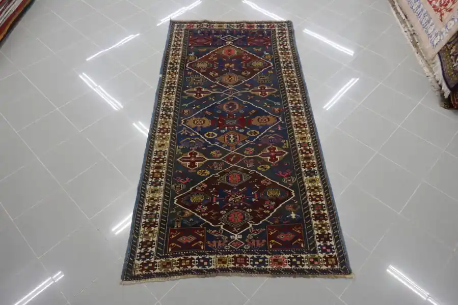 Tappeto Caucasico Kuba Antico 221×111-N.13654