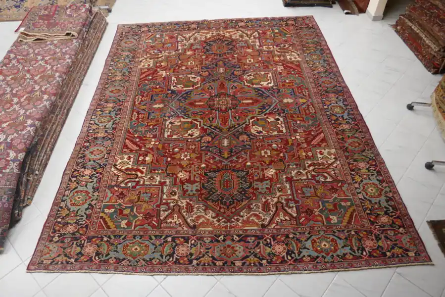 Tappeto Persiano Heriz Antico 386×295-N.12505
