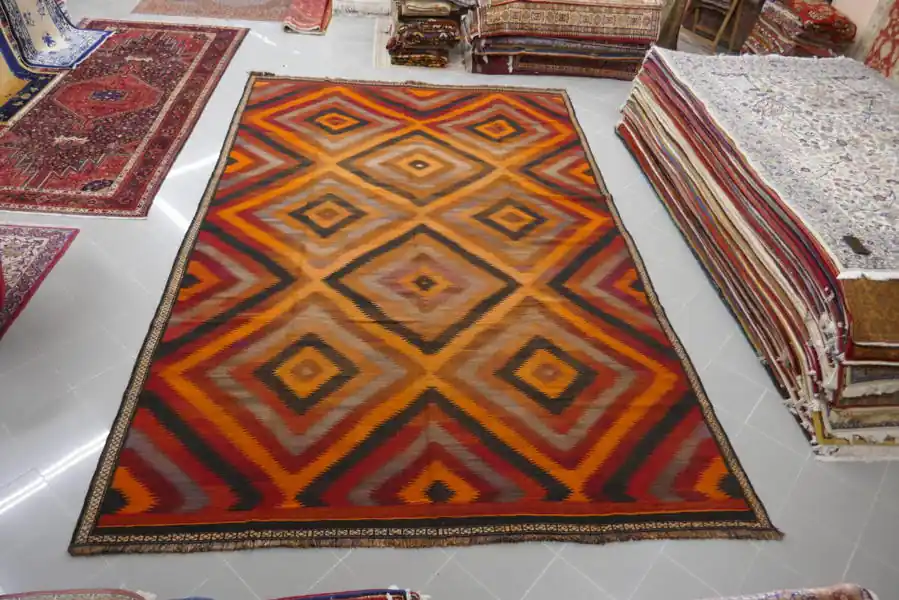 Kilim Afghano Grande 435×290-N.12654