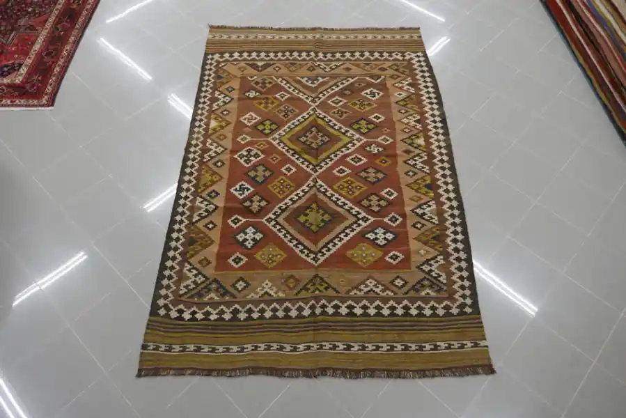 Kilim Persiano Lori Antico 240×158-N10536