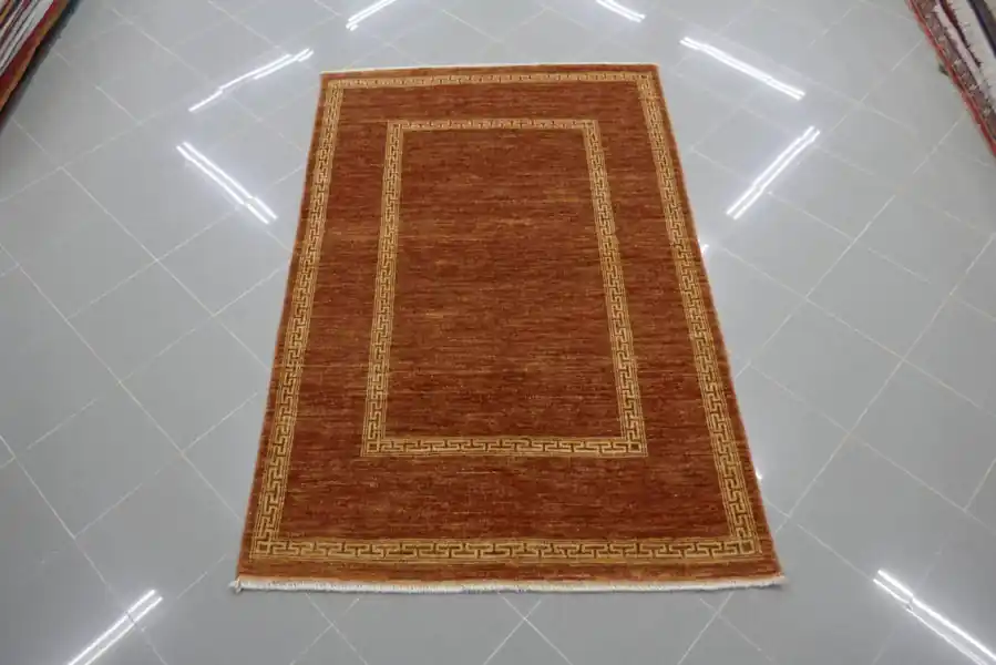 Tappeto Moderno Gabbeh Afghano 188×126-N.13642