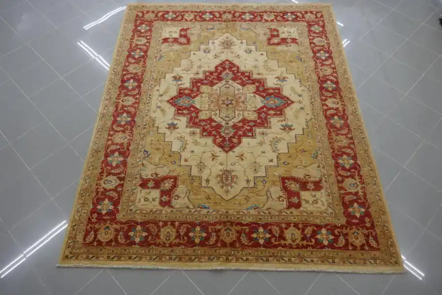 Tappeto Salotto Ziegler Extra Disegno Heriz 245×200-N.12913