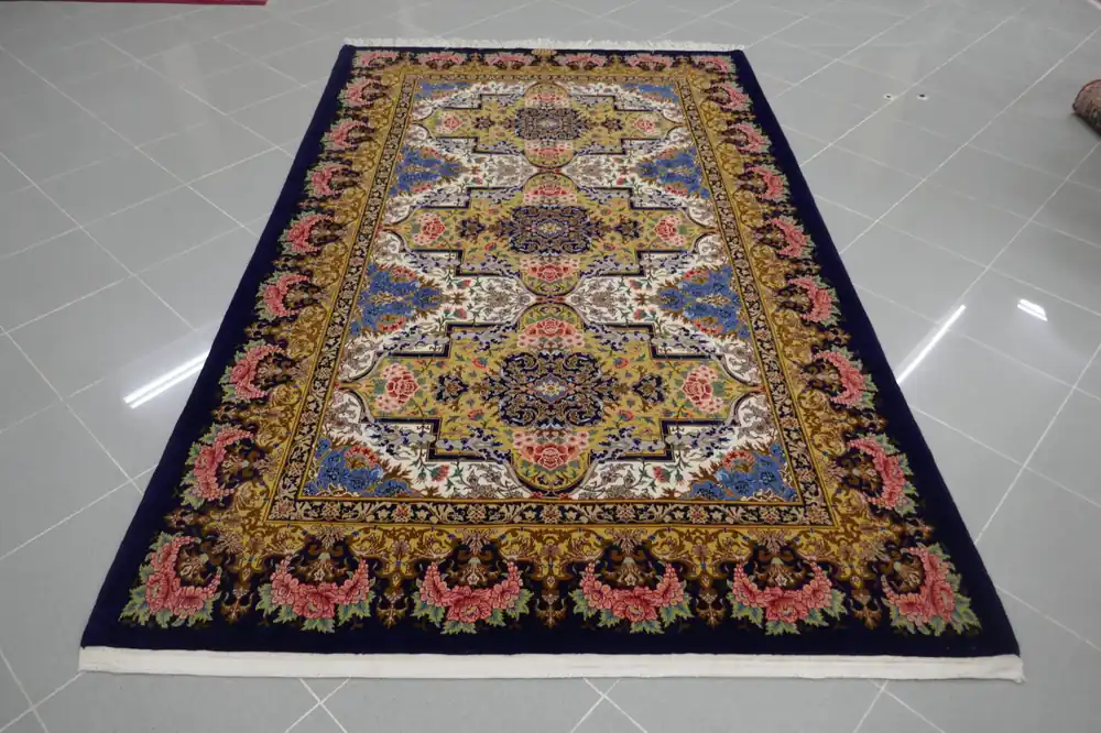 Kum Persia Extrafine Misto Seta Firmato 240×150-N.12041