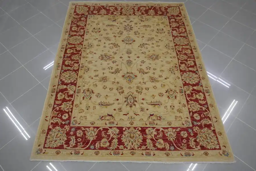 Tappeto Salotto Ziegler Extra Fondo Chiaro 198×153-N.13393
