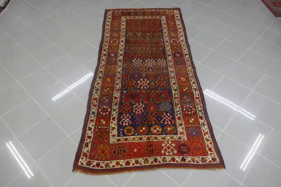 Tappeto Persiano Curdo Antico 240×113-N.13588