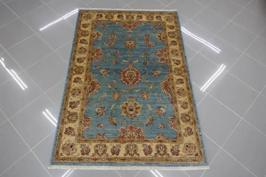 Tappeto Ziegler Extra Celeste 151×102-N.13411