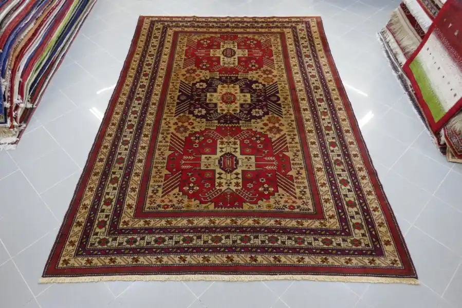 Tappeto Caucasico Azarbaijan 292×207-N.11073
