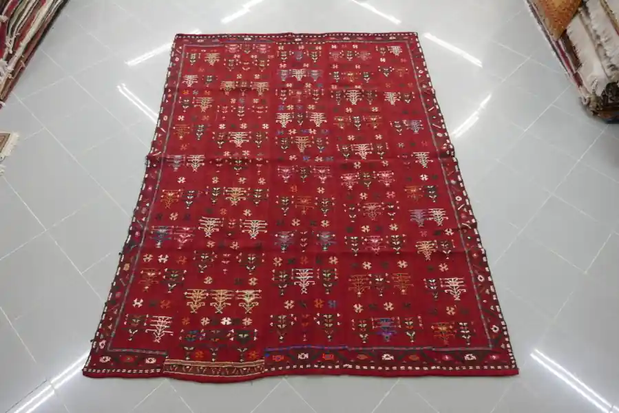 Antico Verneh Shahsavan Persia 214×156-N.10423