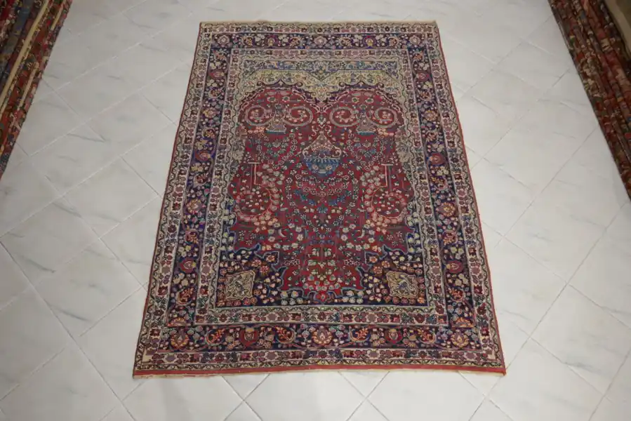 Tappeto Persiano Tabriz Antico 193×136-N.12547