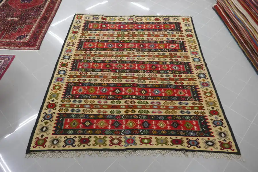 Kilim Turco Sarkoy 278×243-N.12653