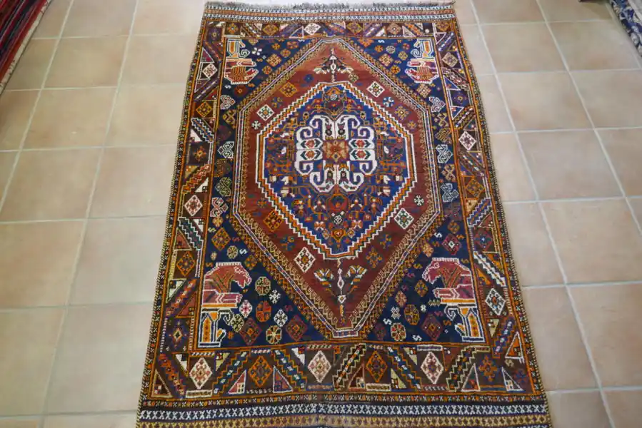 Tappeto Persiano Gashgai 185×122-N.12520
