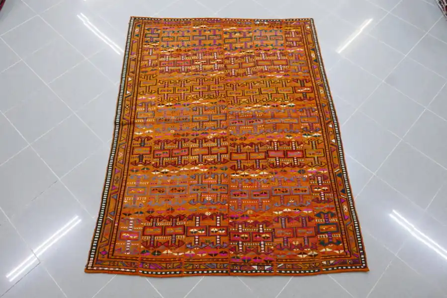Antico Verneh Persiano Shahsavan 173×132-N.10227
