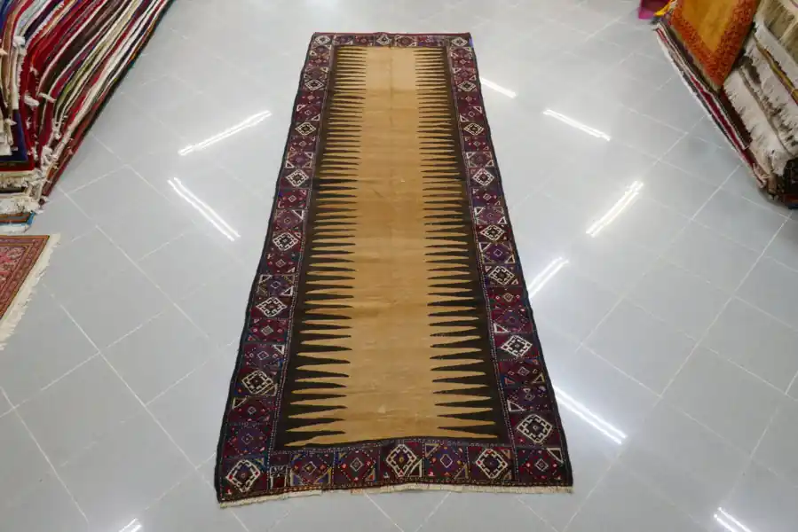 Kilim Persiano Sofreh Baluci Khorasan 290×104-N.10985
