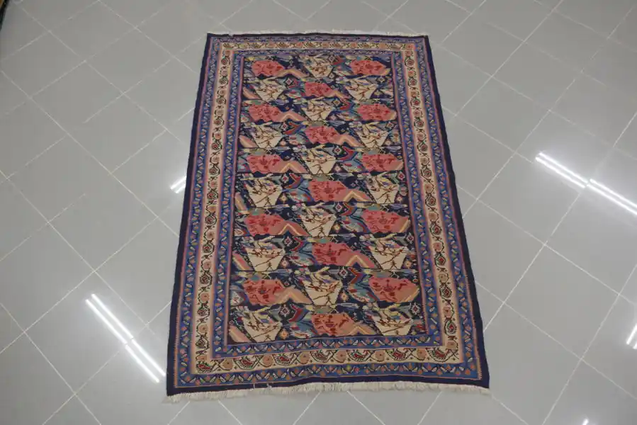 Kilim Persiano Bijar 164×111-N.11759