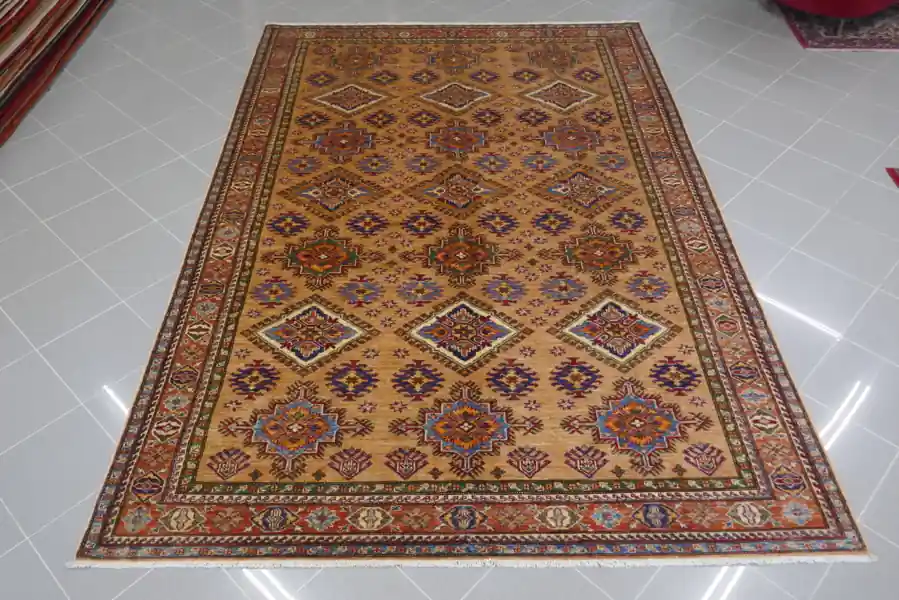 Tappeto Salotto Uzbek Kazak Extra 298×199-N.13181
