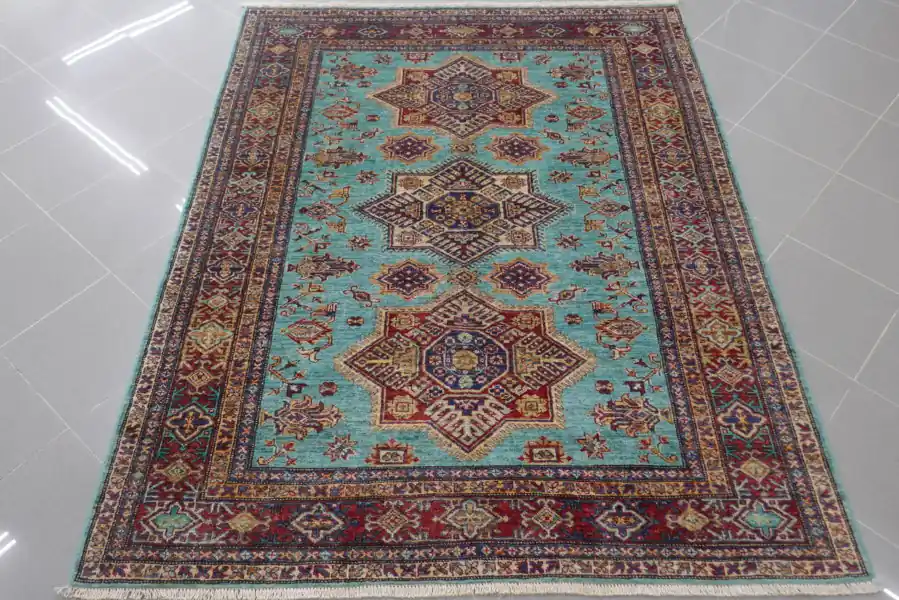 Tappeto Salotto Uzbek Kazak Extra 188×148-N.13198
