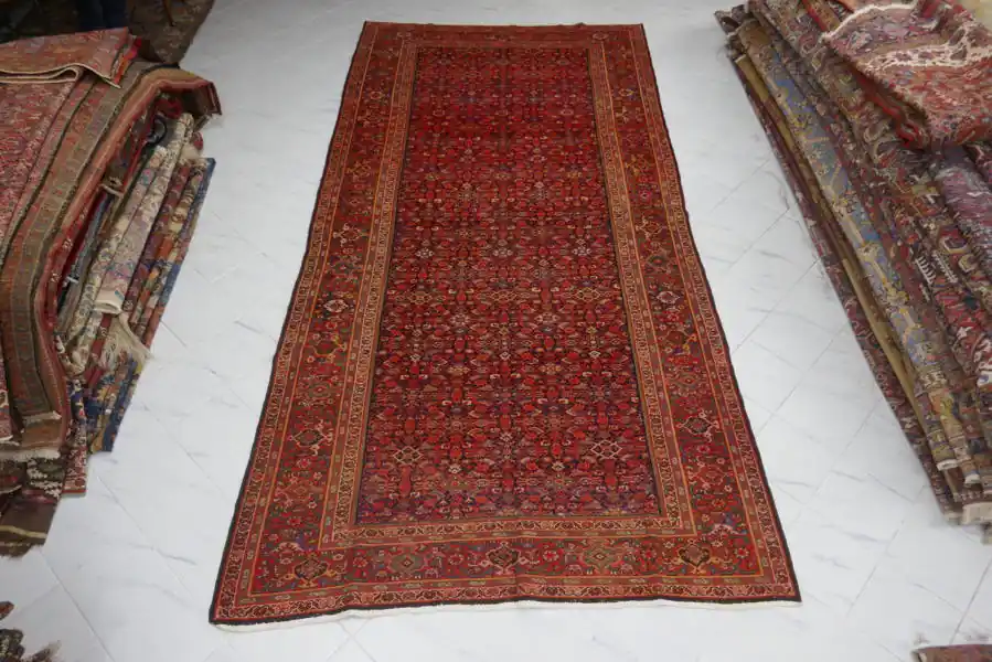 Tappeto Persiano Farahan Antico 413×205-N.11628