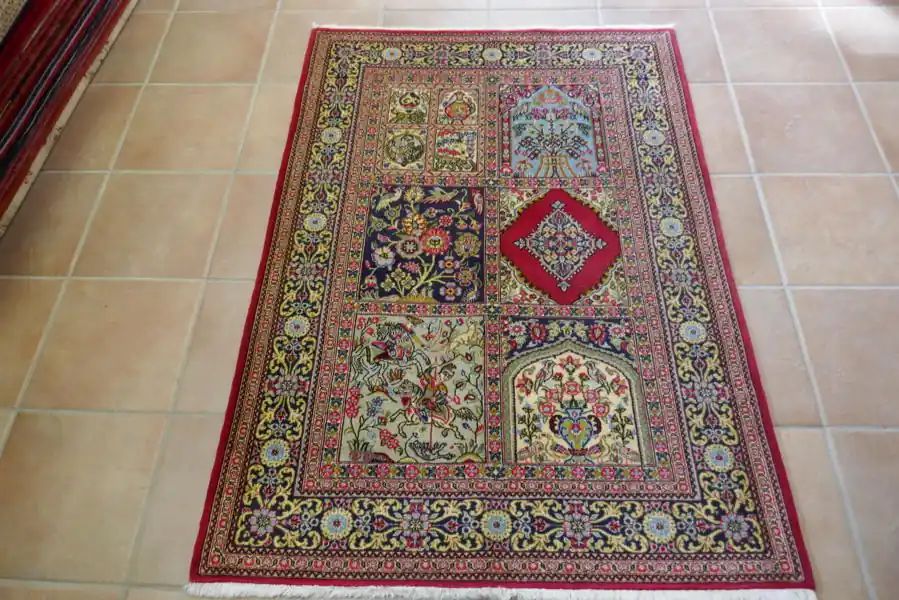 Tappeto Persiano Kum 151×110-N.12610