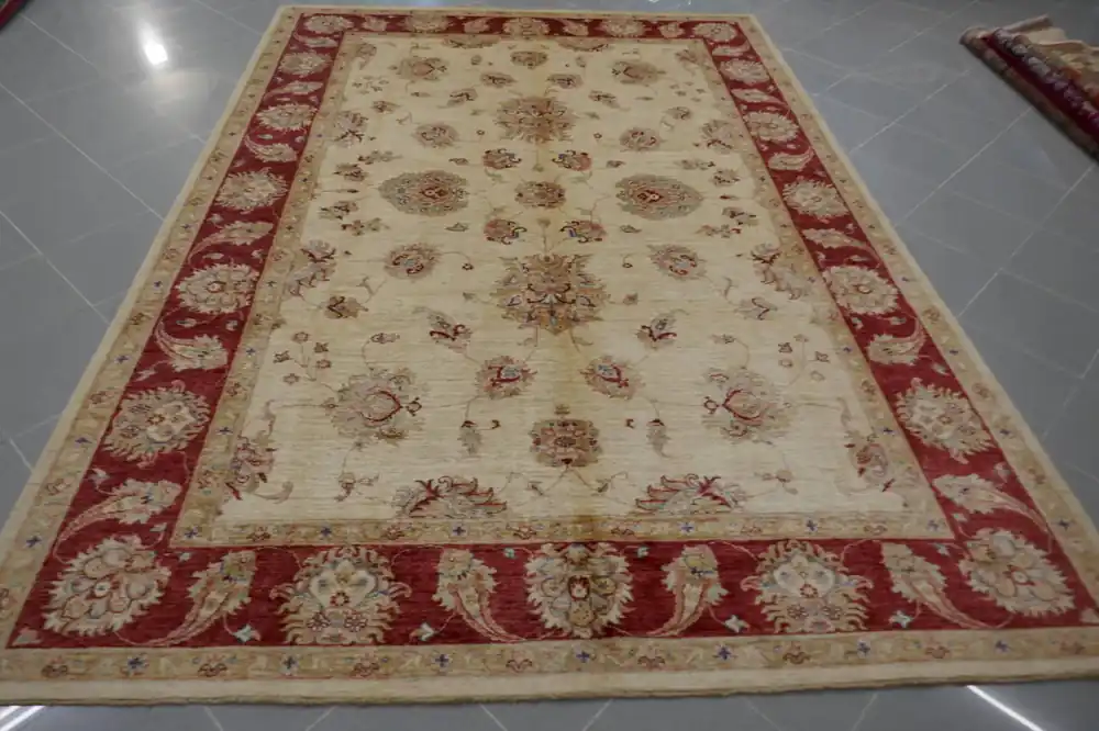 Tappeto Salotto Ziegler Extra Fondo Chiaro 300×205-N.277851