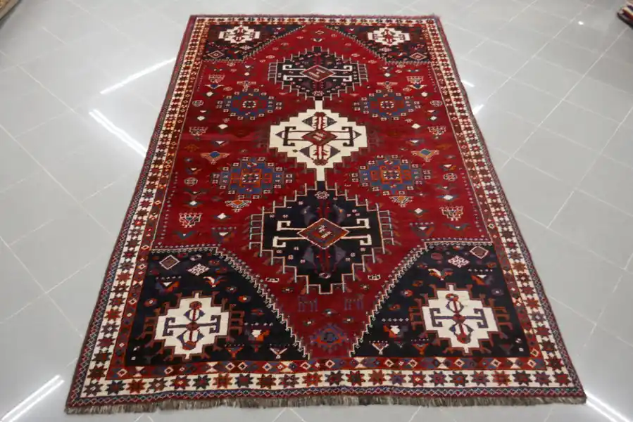 Tappeto Persiano Gashgai da Salotto 245X160-AH