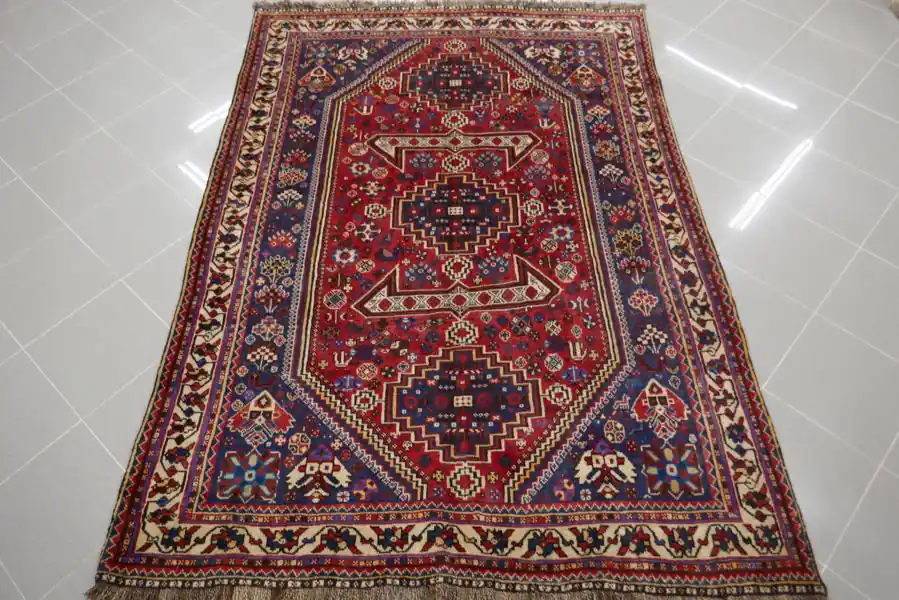 Tappeto Persiano Gashgai 213×152-N.14261