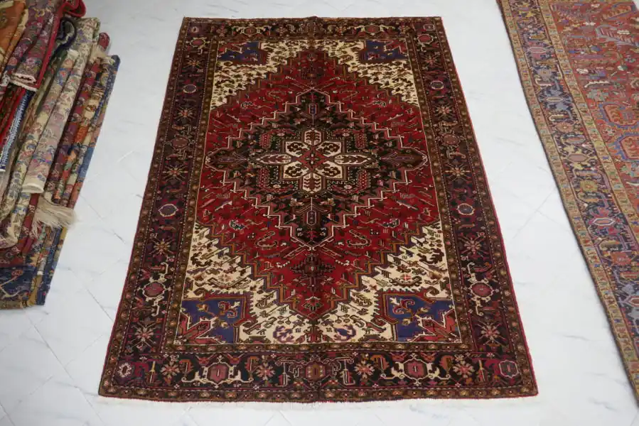 Tappeto Persiano Heriz 283×208-N.12545