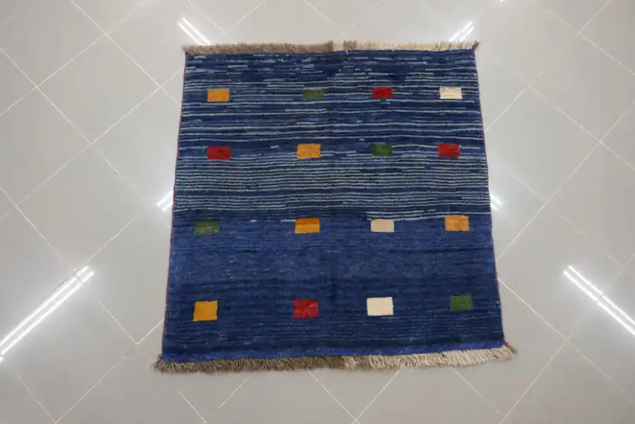 Tappeto Persiano Gabbeh Gashgai Quadrato 105×103-N.816