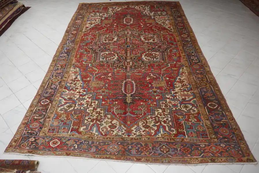 Antico Heriz Persia 485×286-N.12510