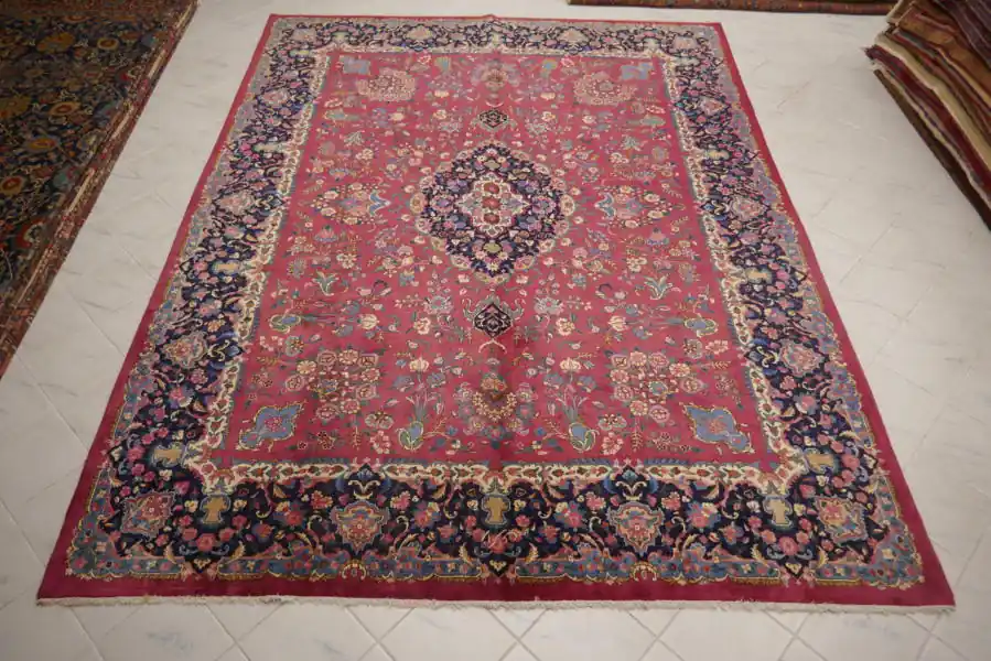 Antico Kirman Persia 374×283-N.11601