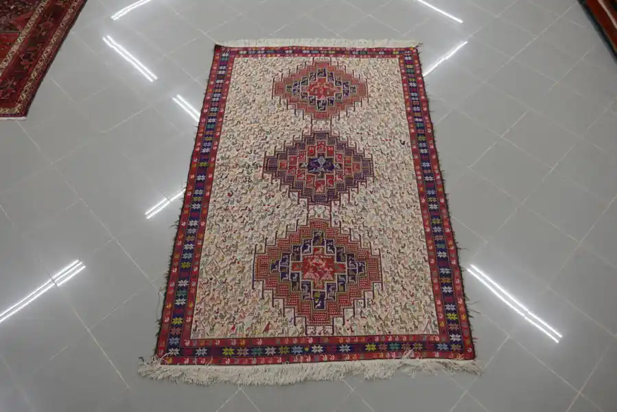 Sumakh Kilim Persiano Shahsavan 190×127-N.12651bis