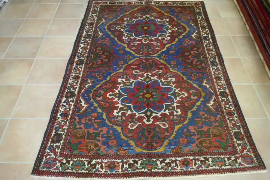 Tappeto Persiano Bakhtiari 208×146-N.11510 Bis