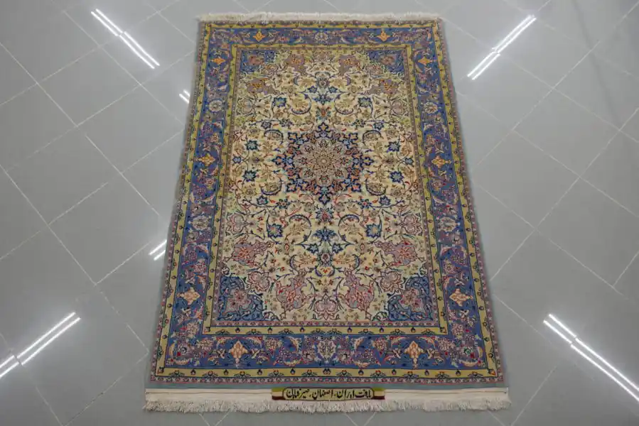 Isfahan Misto Seta, Extrafine Firmato 160×107-N.11998
