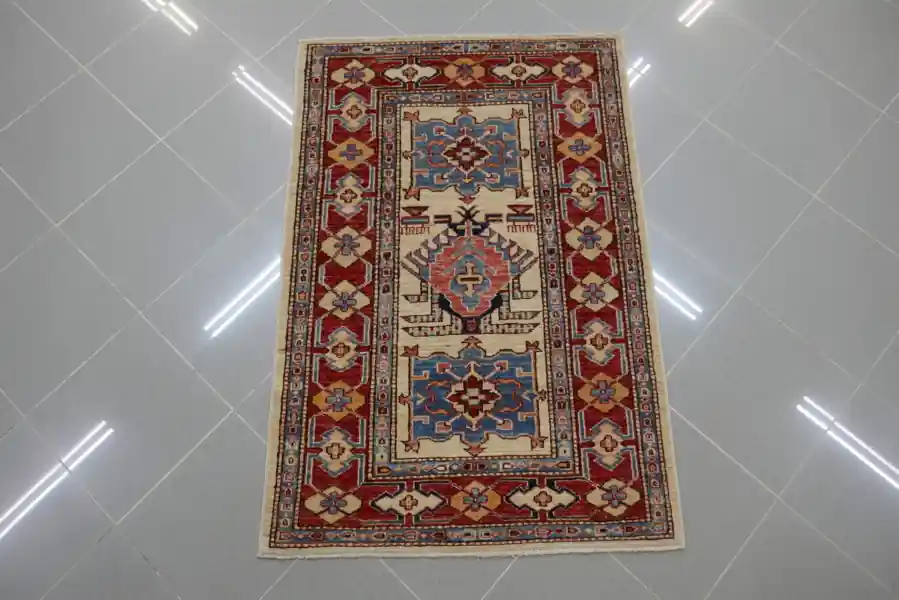 Piccolo Tappeto Uzbek Kazak Extra 119×80-N.11321