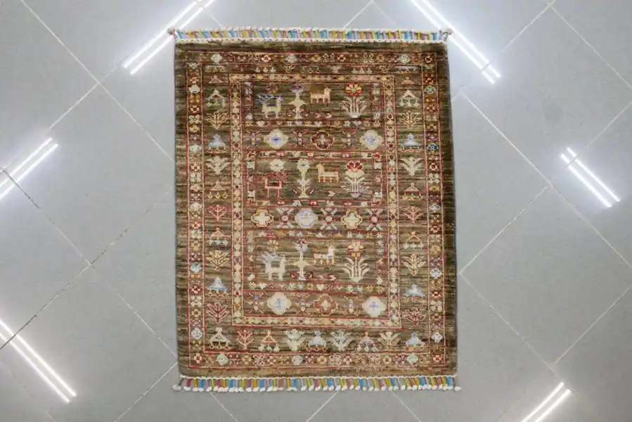 Piccolo Ziegler Bakhtiari Extra 78×66-N.13814