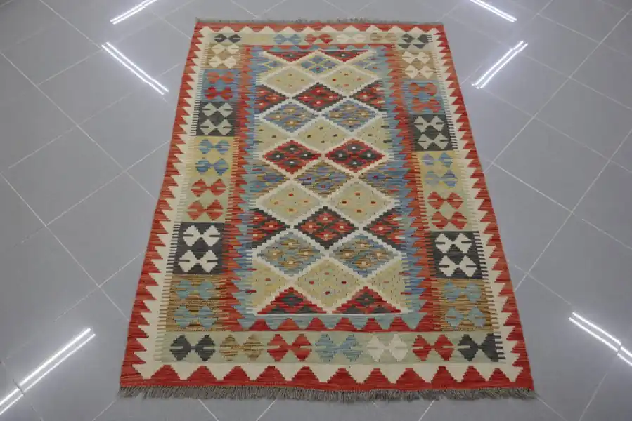 Kilim Afghano 154×112-N.13835