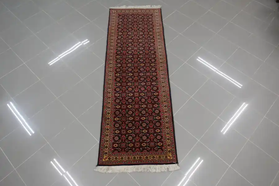 Passatoia Tabriz 60 Raj,Extrafine Fondo Blu 196×65-N.14213