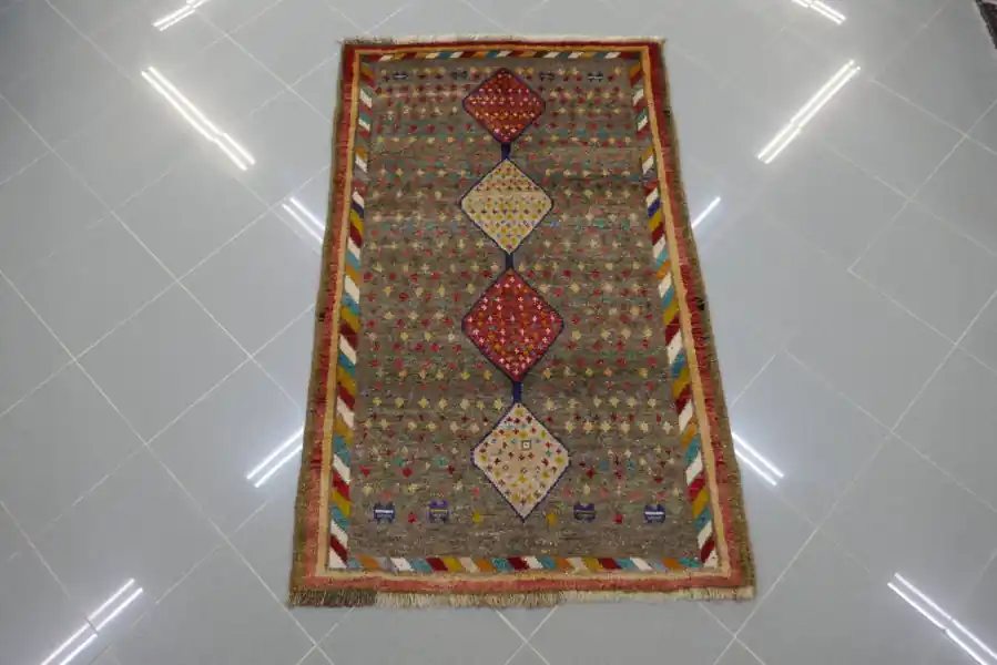 Tappeto Persiano Gabbeh Gashgai 157×96-N.776