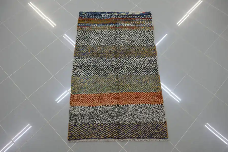 Tappeto Persiano Gabbeh Gashgai 134×83-N.10364