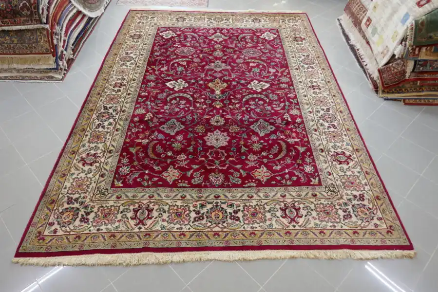 Tappeto Persiano Tabriz Firmato 347×247-N.15005
