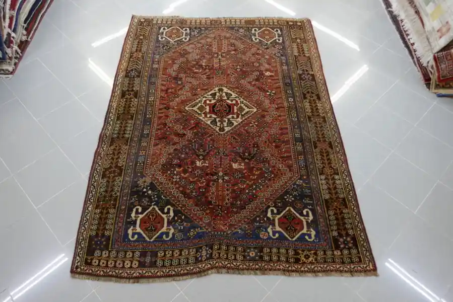 Tappeto Persiano Gashgai Antico 221×157-N.14980